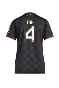 Bayern Munich Jonathan Tah #4 Jalkapallovaatteet Naisten Kolmaspaita 2025-26 Lyhythihainen